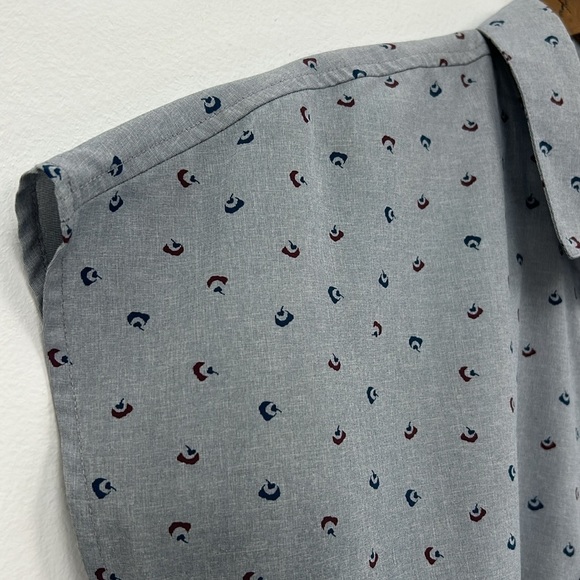 MEC Patterned Button Short Sleeve Women's Shirt Lightweight - Picture 3 of 10